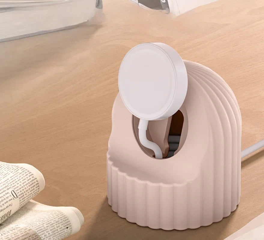 Support de Charge Silicone NexWatch - Apple Watch Série 2 à 11