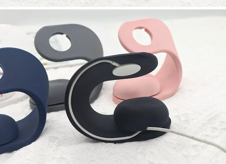 Dock de Charge Silicone NexWatch - Apple Watch 38 à 49 mm & Ultra