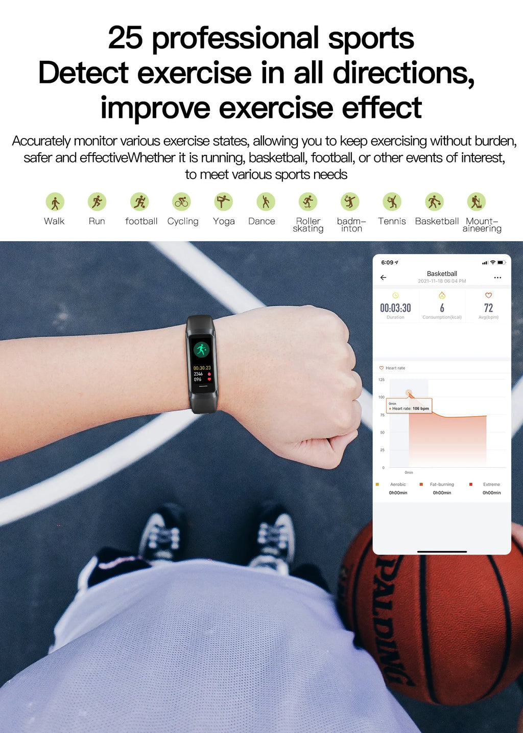 NexWatch C60 AMOLED - Montre Connectée Température Corporelle & Sport 3ATM
