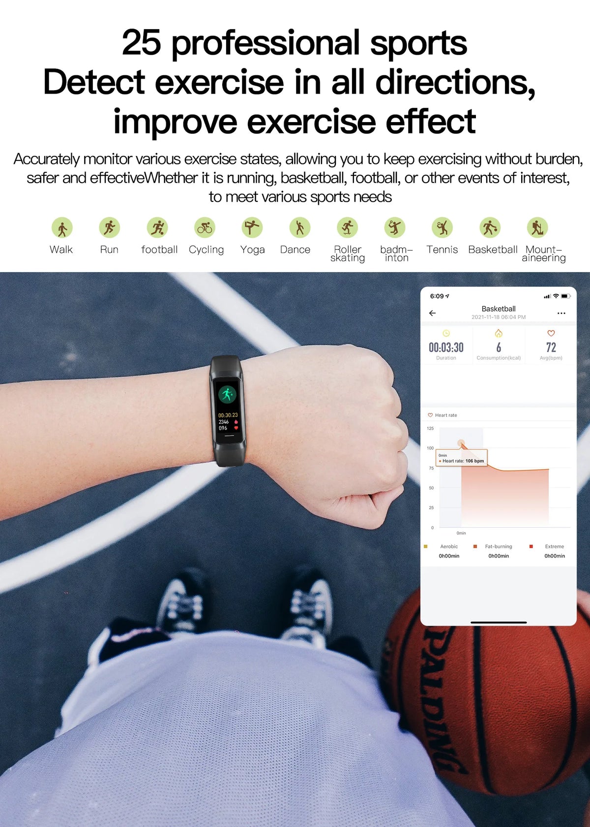 NexWatch C60 AMOLED - Montre Connectée Température Corporelle & Sport 3ATM
