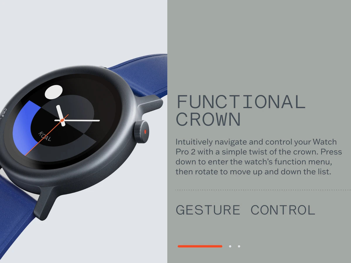 CMF Watch Pro 2 - Montre Connectée AMOLED 1,32" GPS Bluetooth 5.3